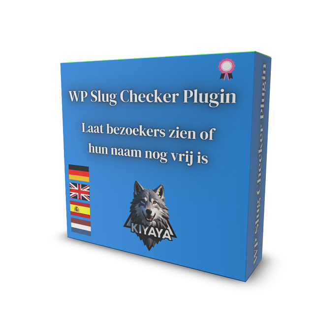 Voorbeeld van de WP Slug Checker Plugin